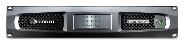 DCI4X2400N 4 CHANNEL POWER AMPLIFIER 2400W @ 4OHM WITH BLU LINK, 70V 100V